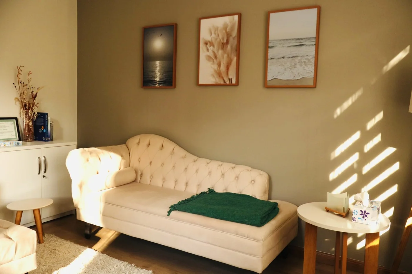 Sala de acolhimento — Clínica Reconect